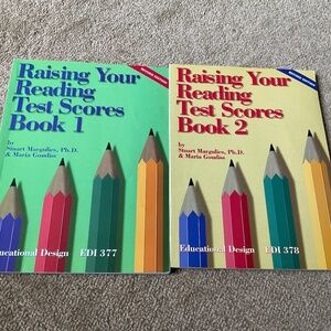 Raising your reading Test Scores Book 1 and Book 2